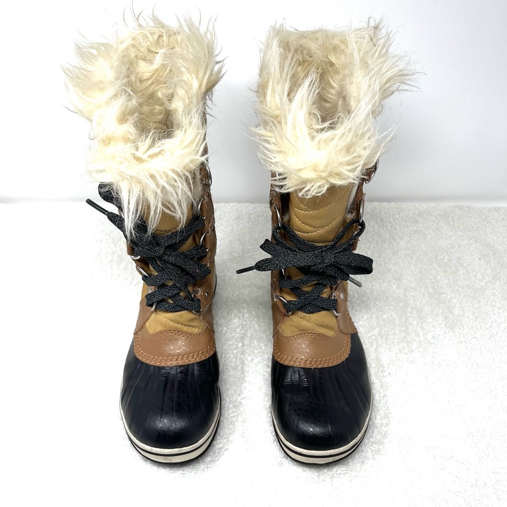 SOREL Youth/Girls Tofino Boots NY2419-373 Curry Snow Boot size 2